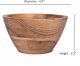 Acacia Wood Bowl Sets of 4 for Kitchen Meal Party and Salad Fruit, Vegetable, Snack (4.5" x 4.5" x 2.5")